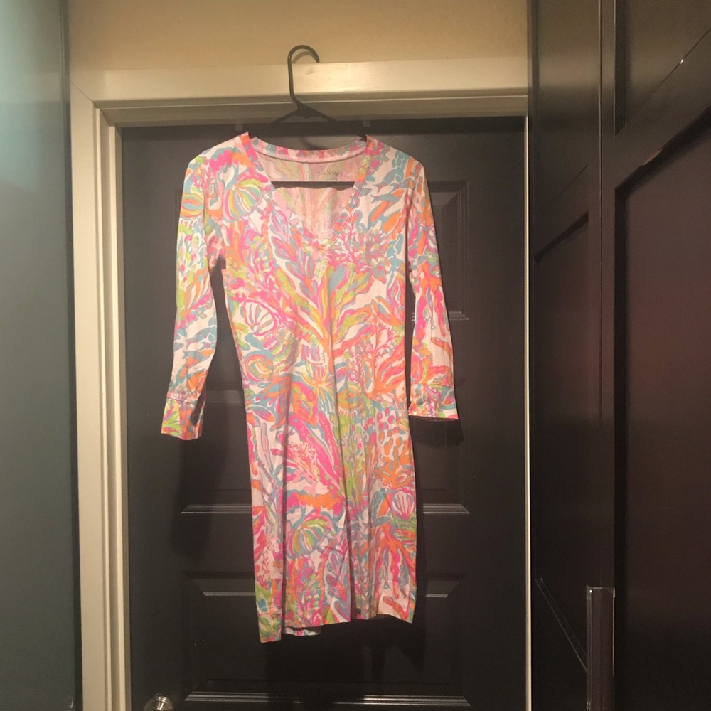 Lilly Pulitzer Scuba to Cuba Christie Dress